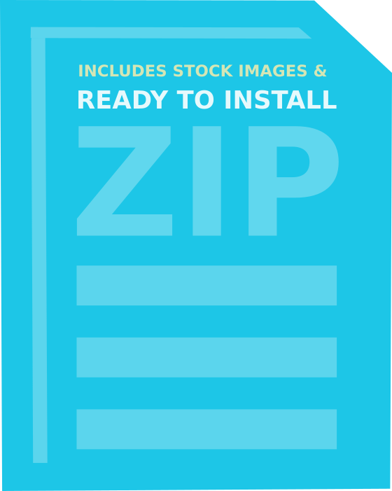 Stock graphics included  with the PR Agency WordPress Theme